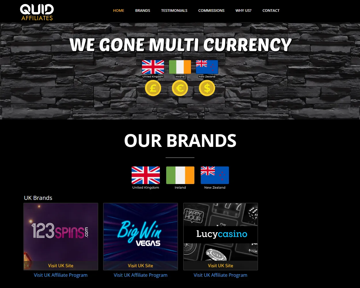 Quid Affiliates features