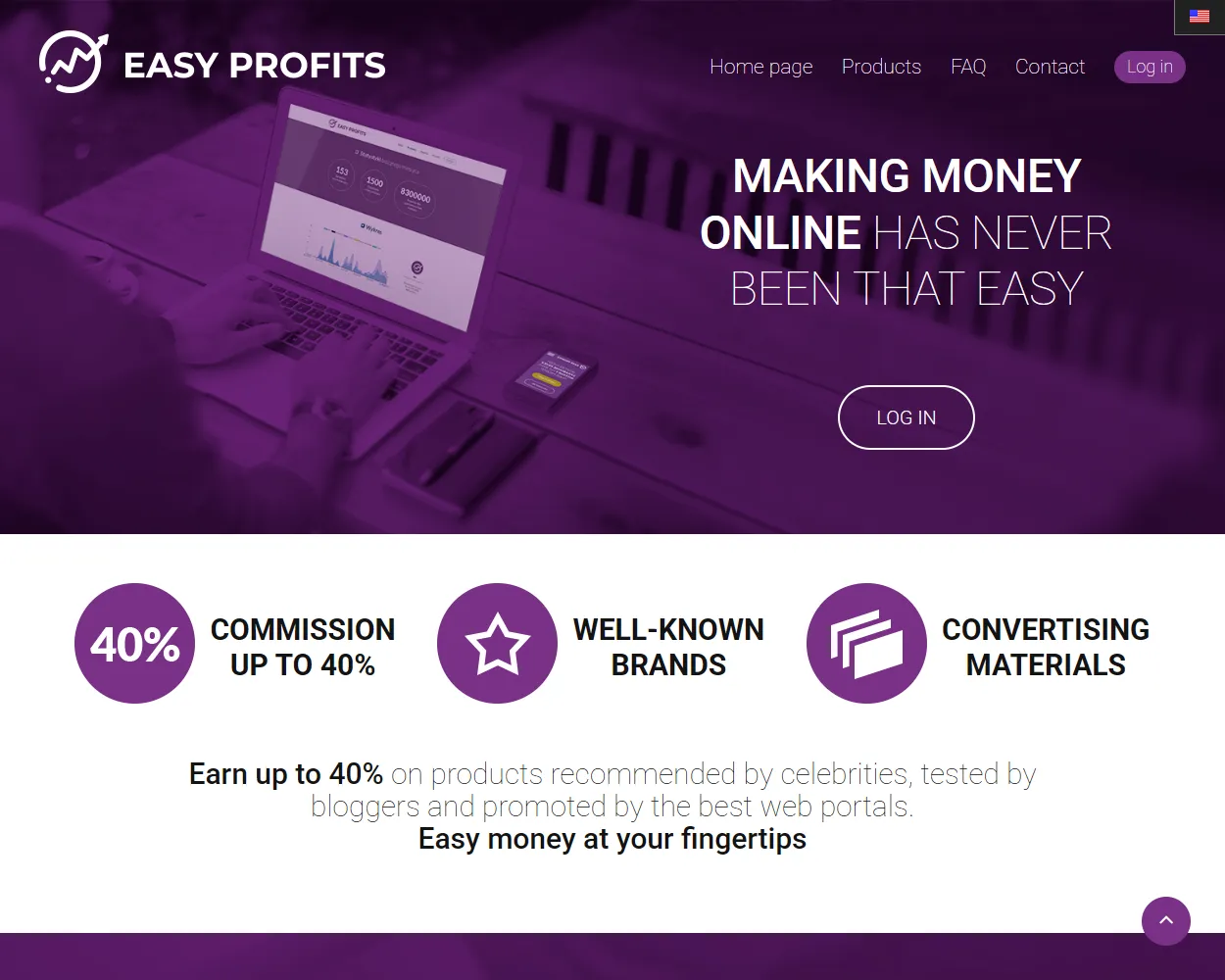 EasyProfits.com features
