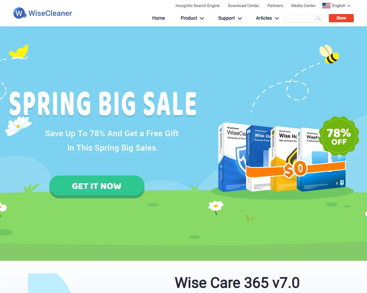 WiseCleaner features