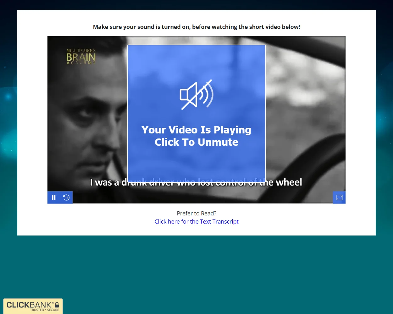 The Millionaires Brain features