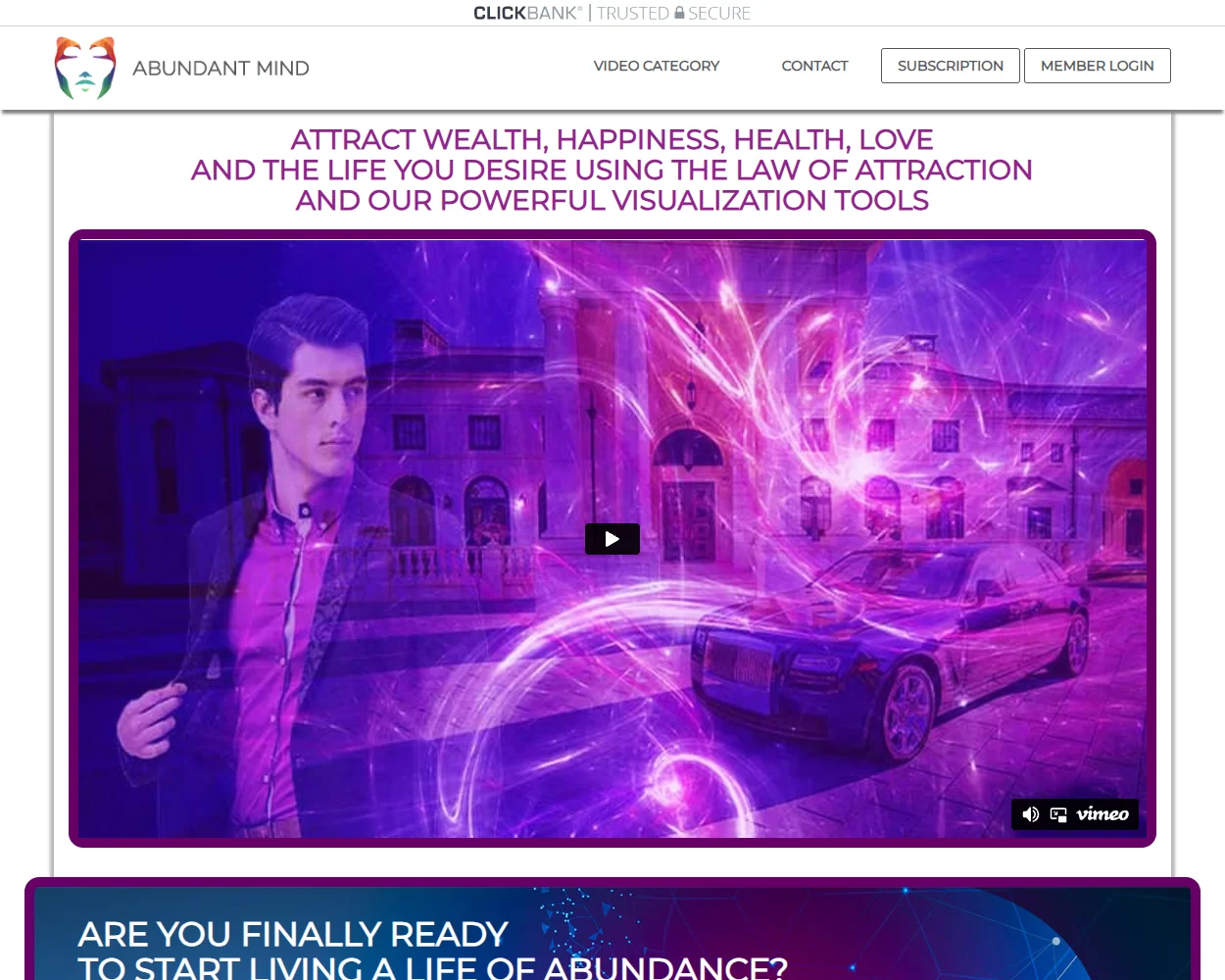 Abundant Mind features