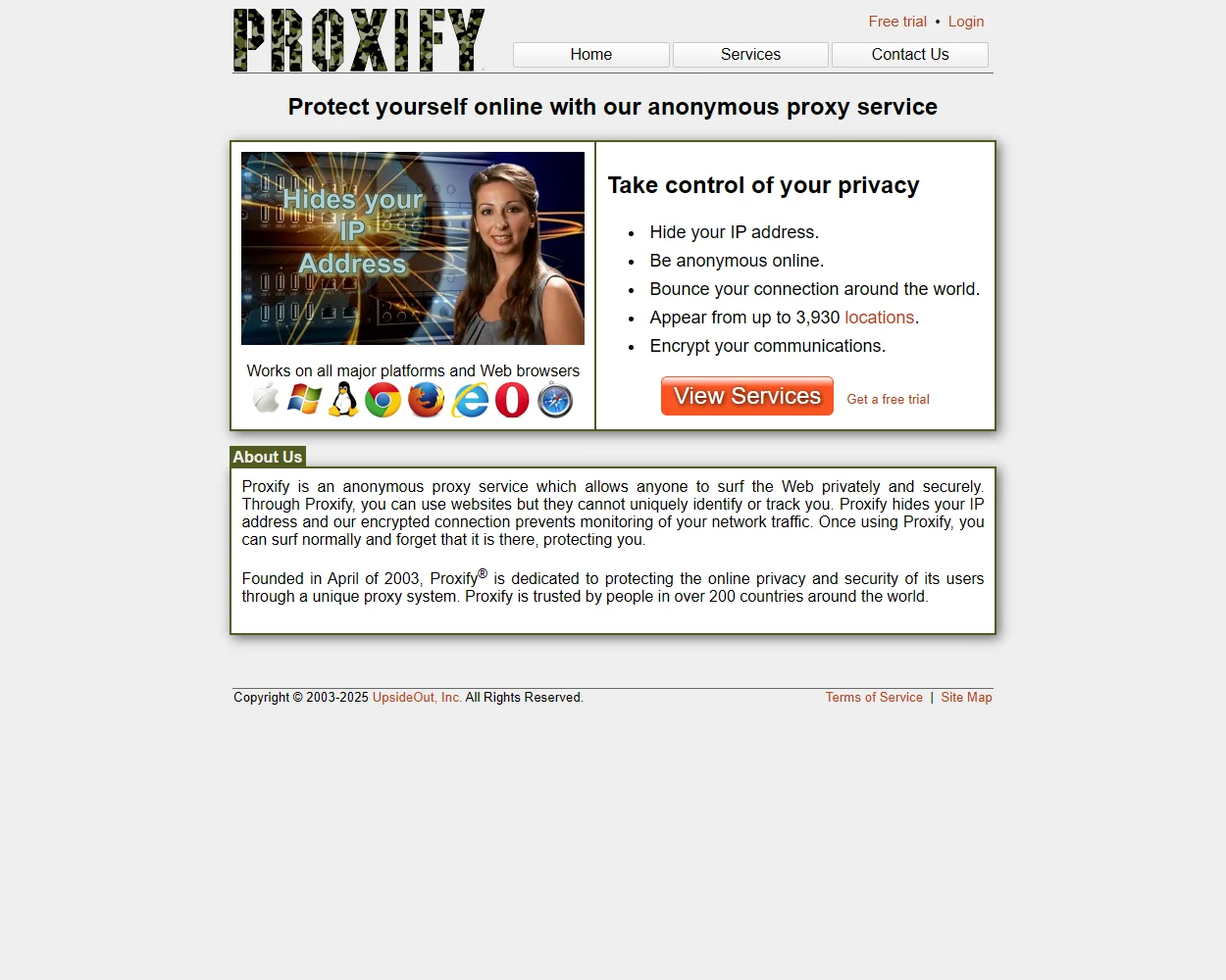 Proxify features