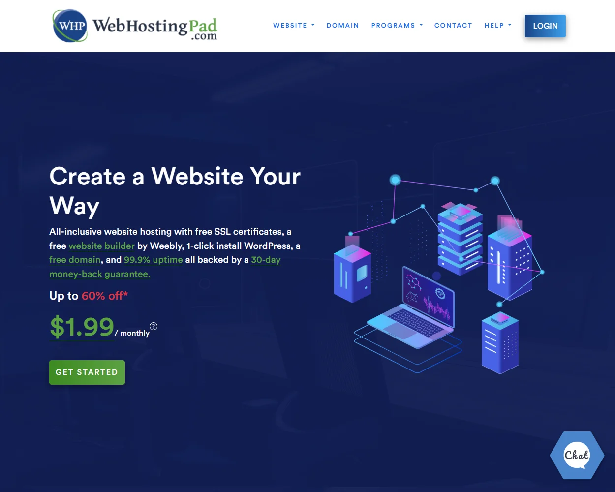 WebHostingPad features