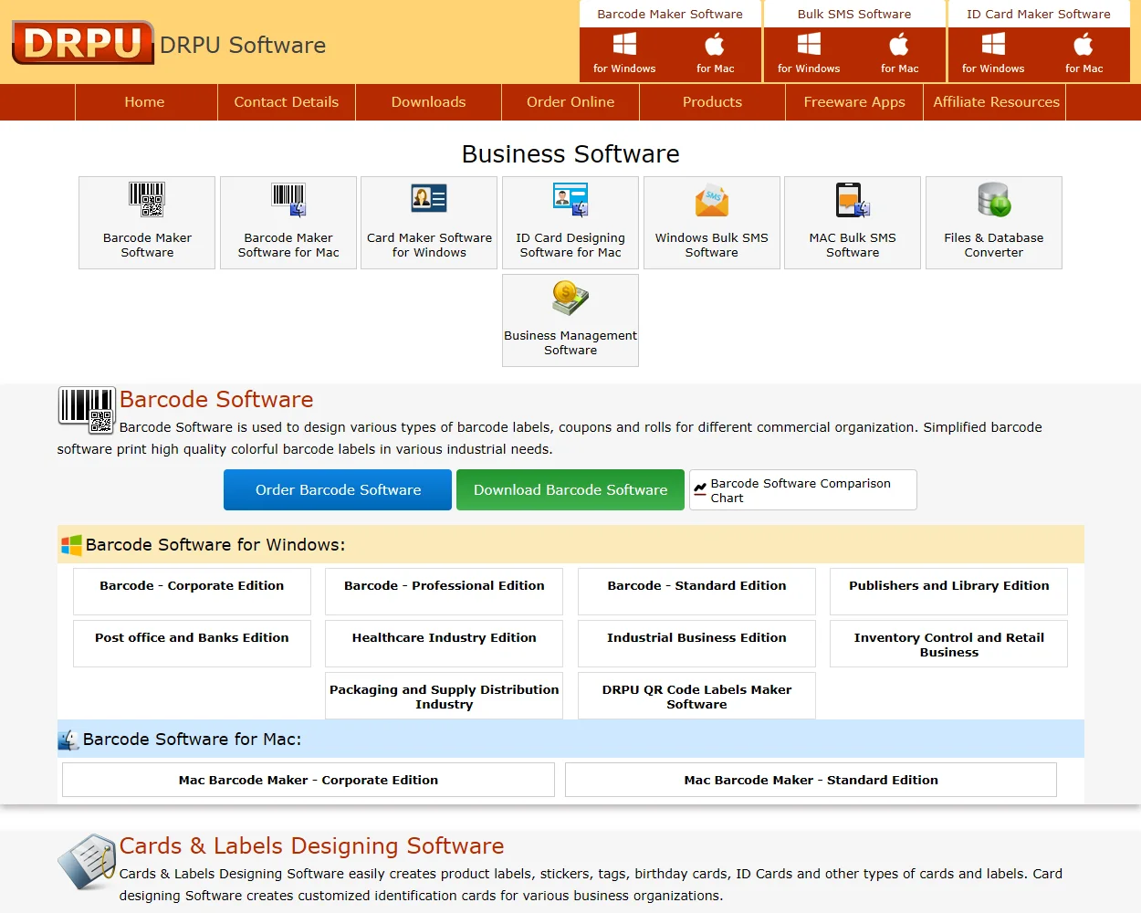 DRPU Barcode Software features