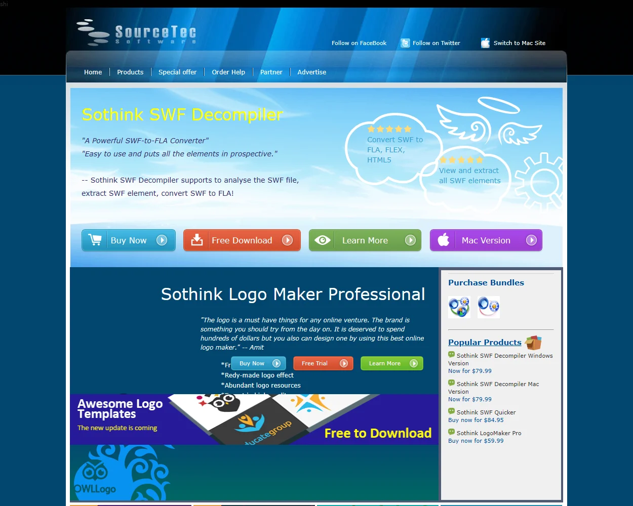 Sothink SWF to Video Converter features