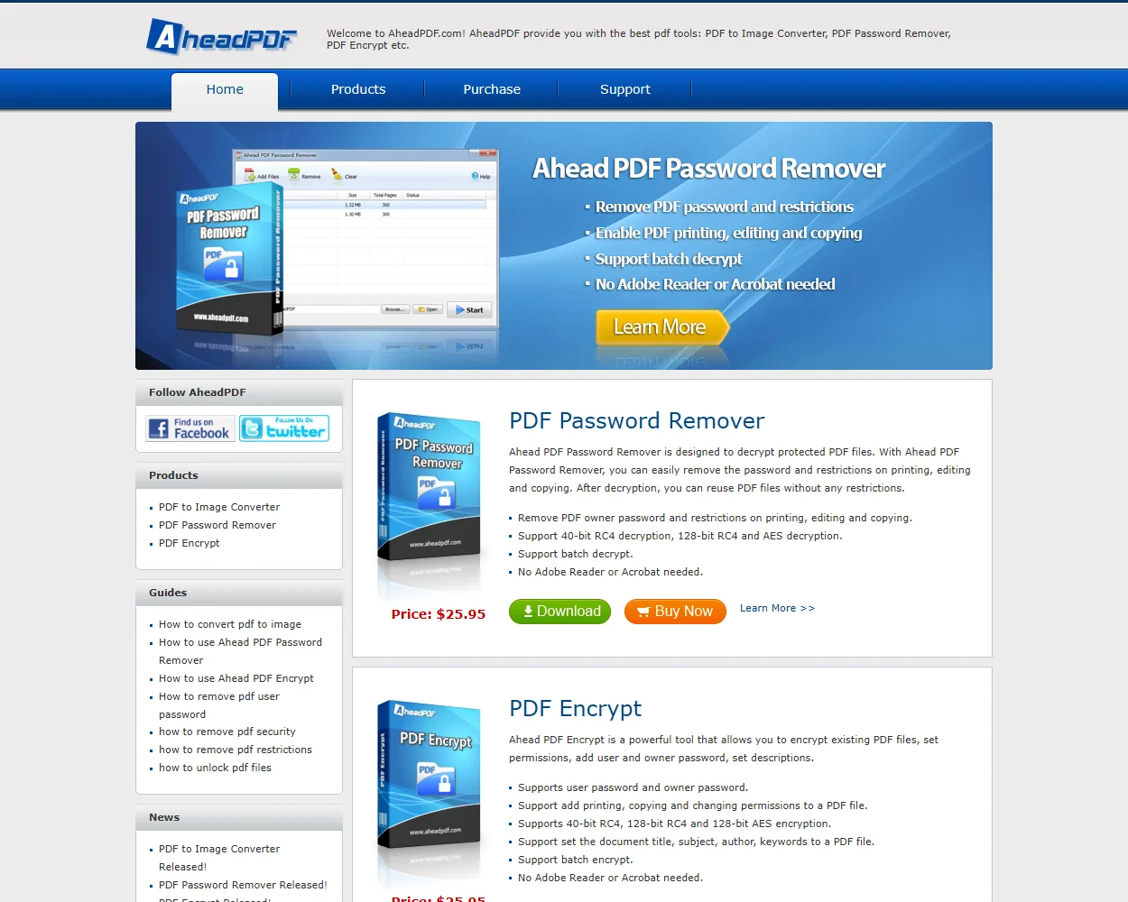 Ahead PDF to Image Converter features