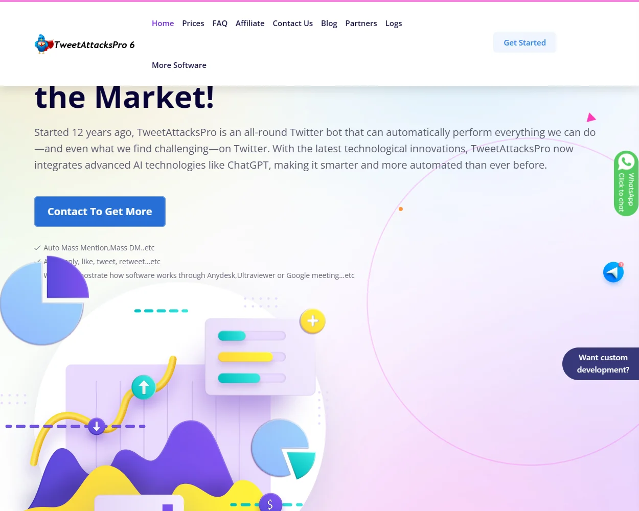 TwitterAccountManager Pro features