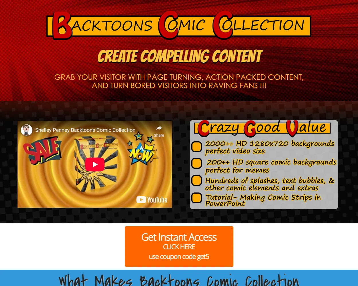 Backtoons Comic Collection features