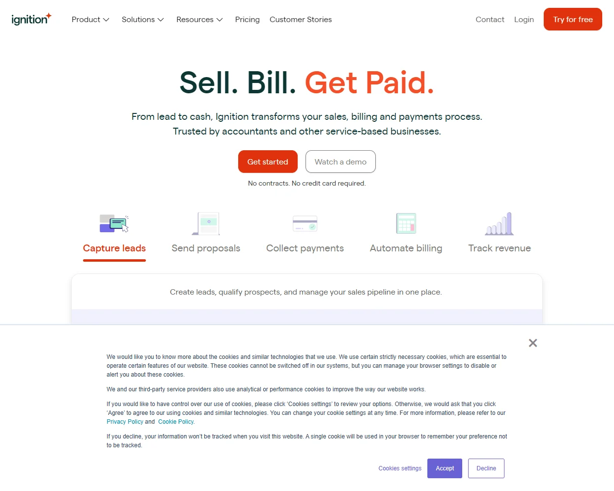 Practice Ignition features