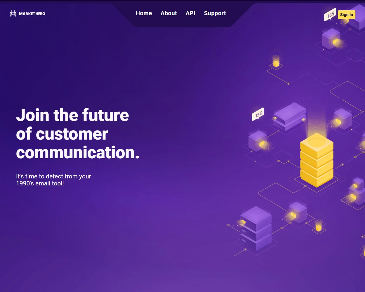 Market Hero features