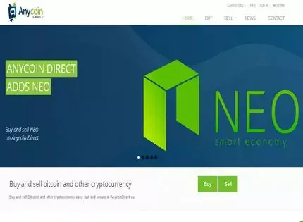 Anycoin Direct features