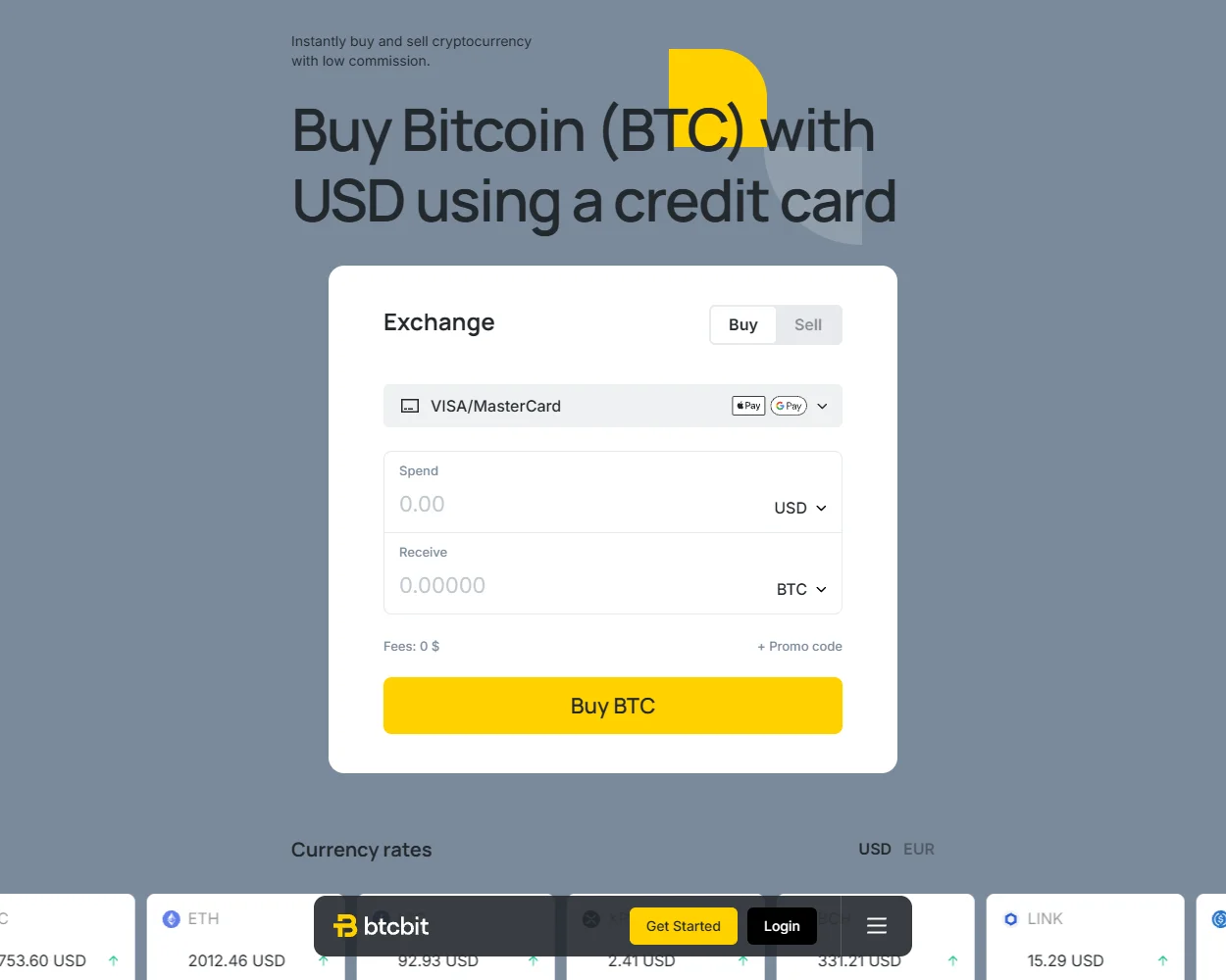 BTCBIT features