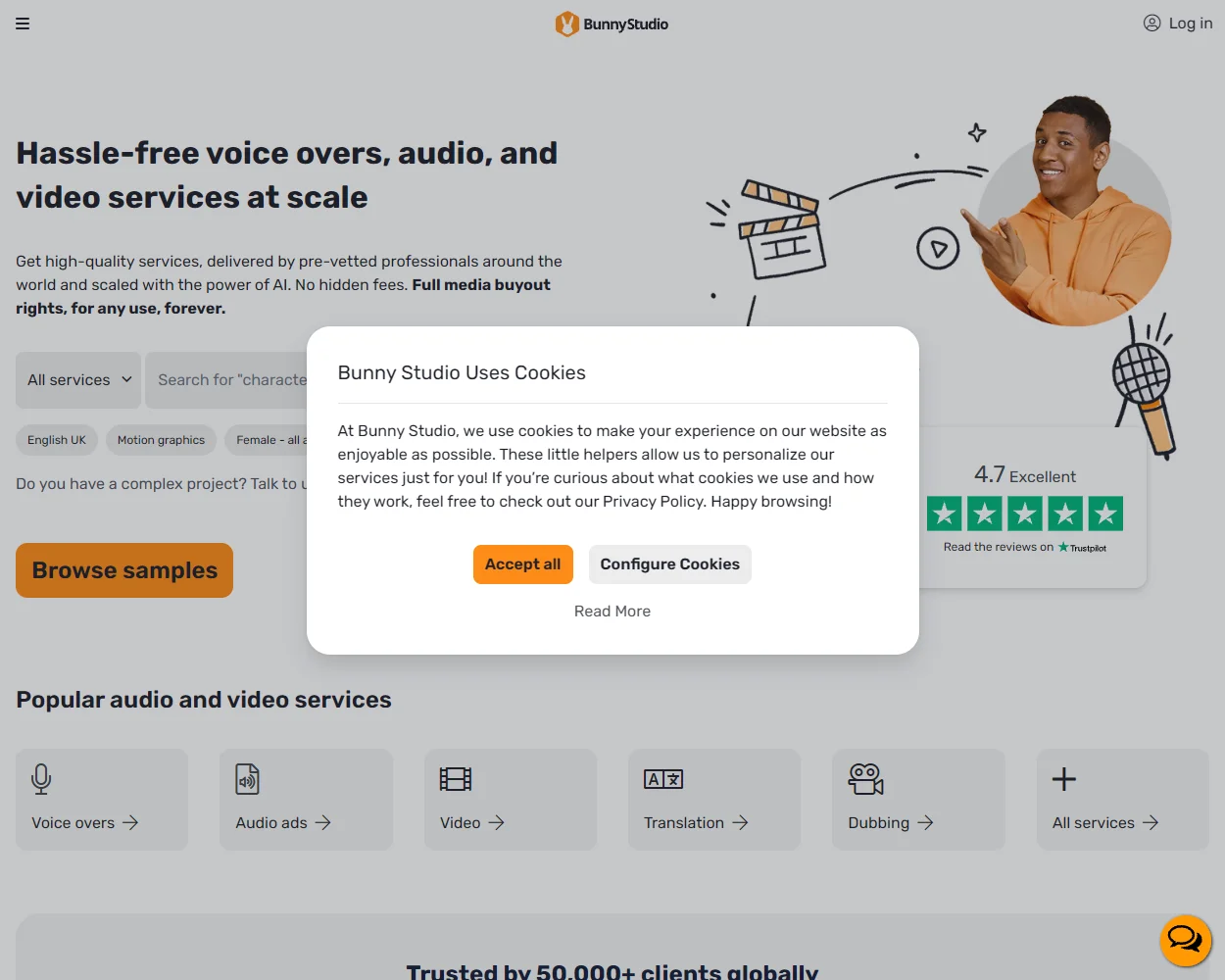 WritingBunny features