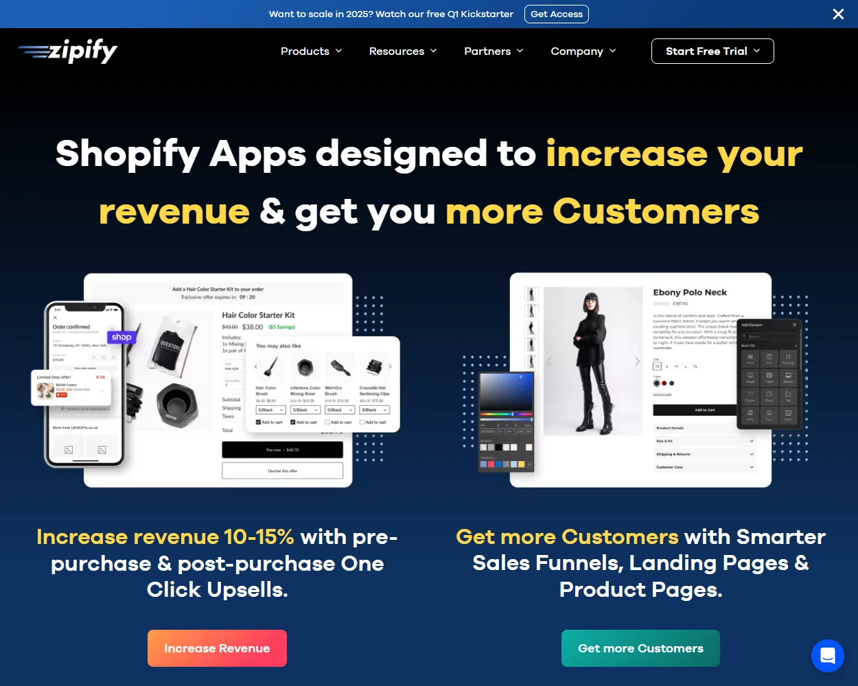 Zipify features