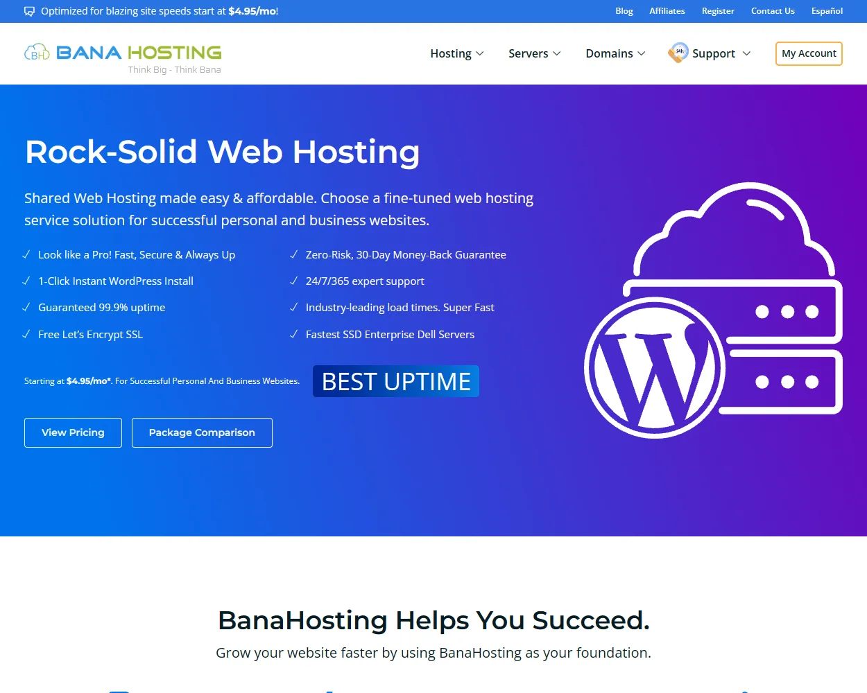 BanaHosting.com features