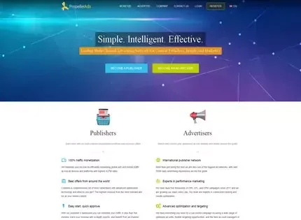 Propeller Ads features