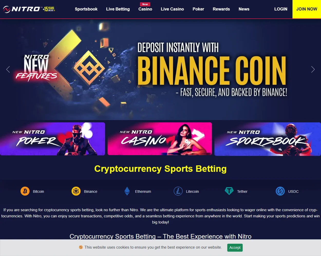 Nitrogen Sports features