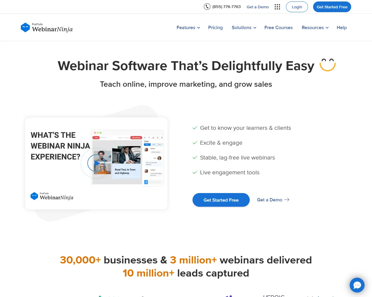WebinarNinja features