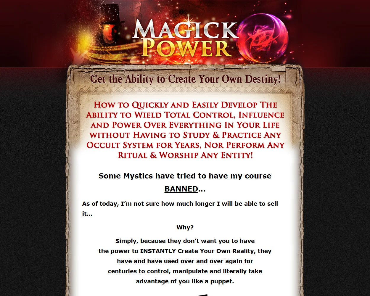 Magick Power features