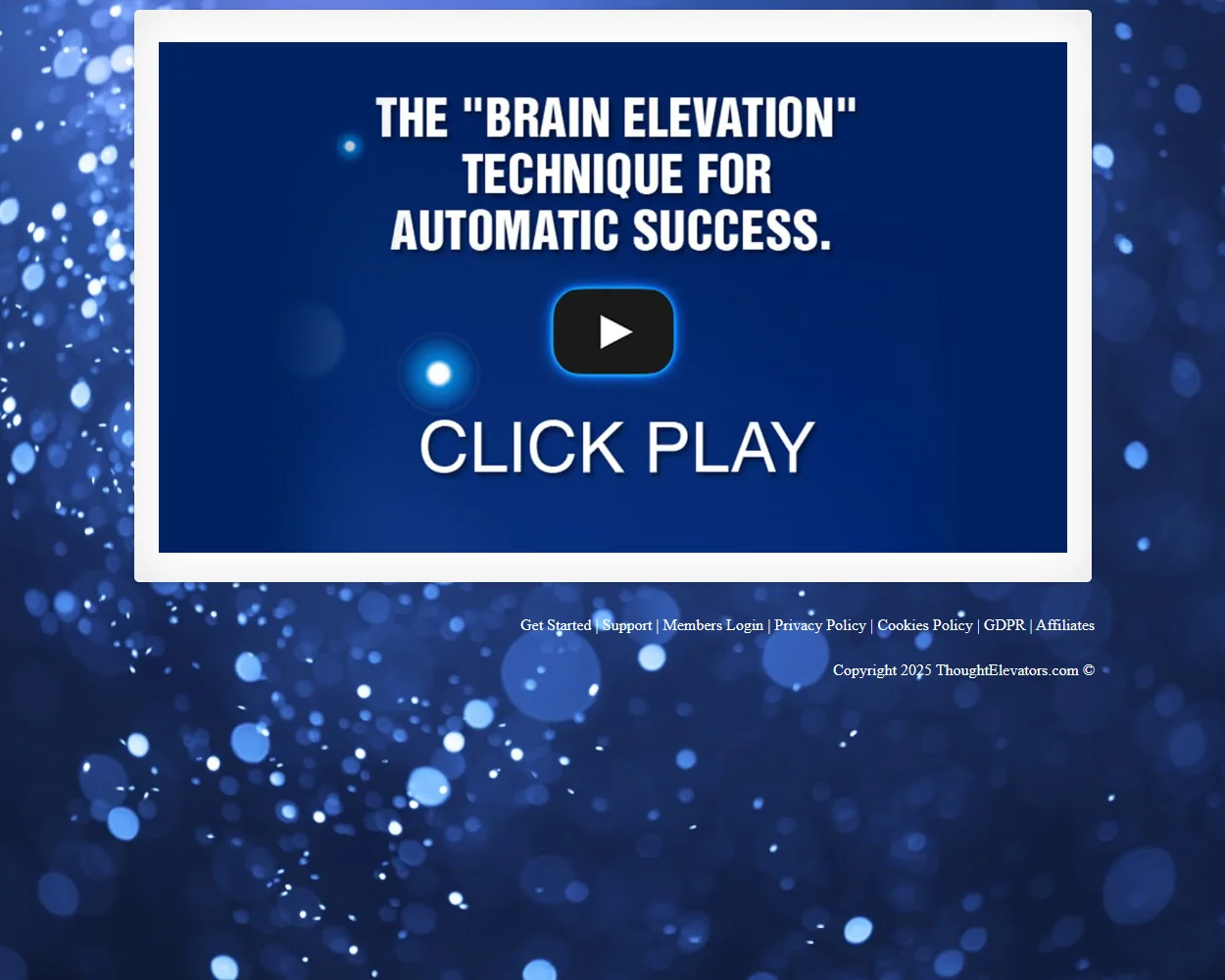 Thought Elevators features
