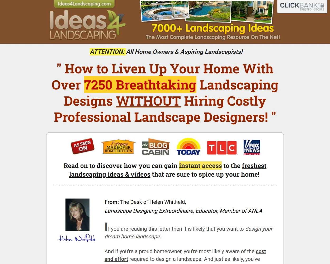 Ideas 4 Landscaping features