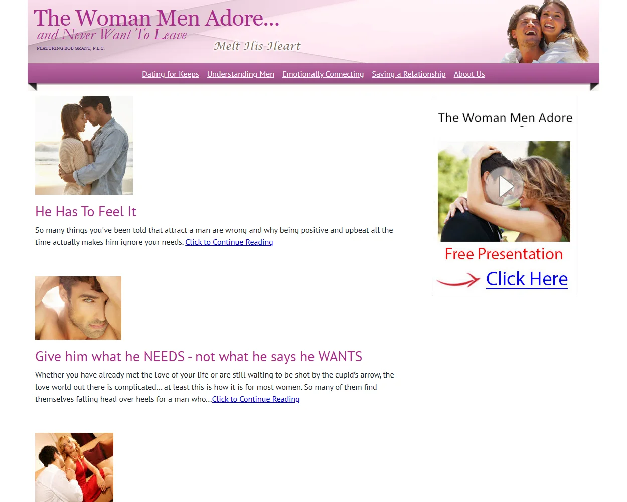 The Woman Men Adore features