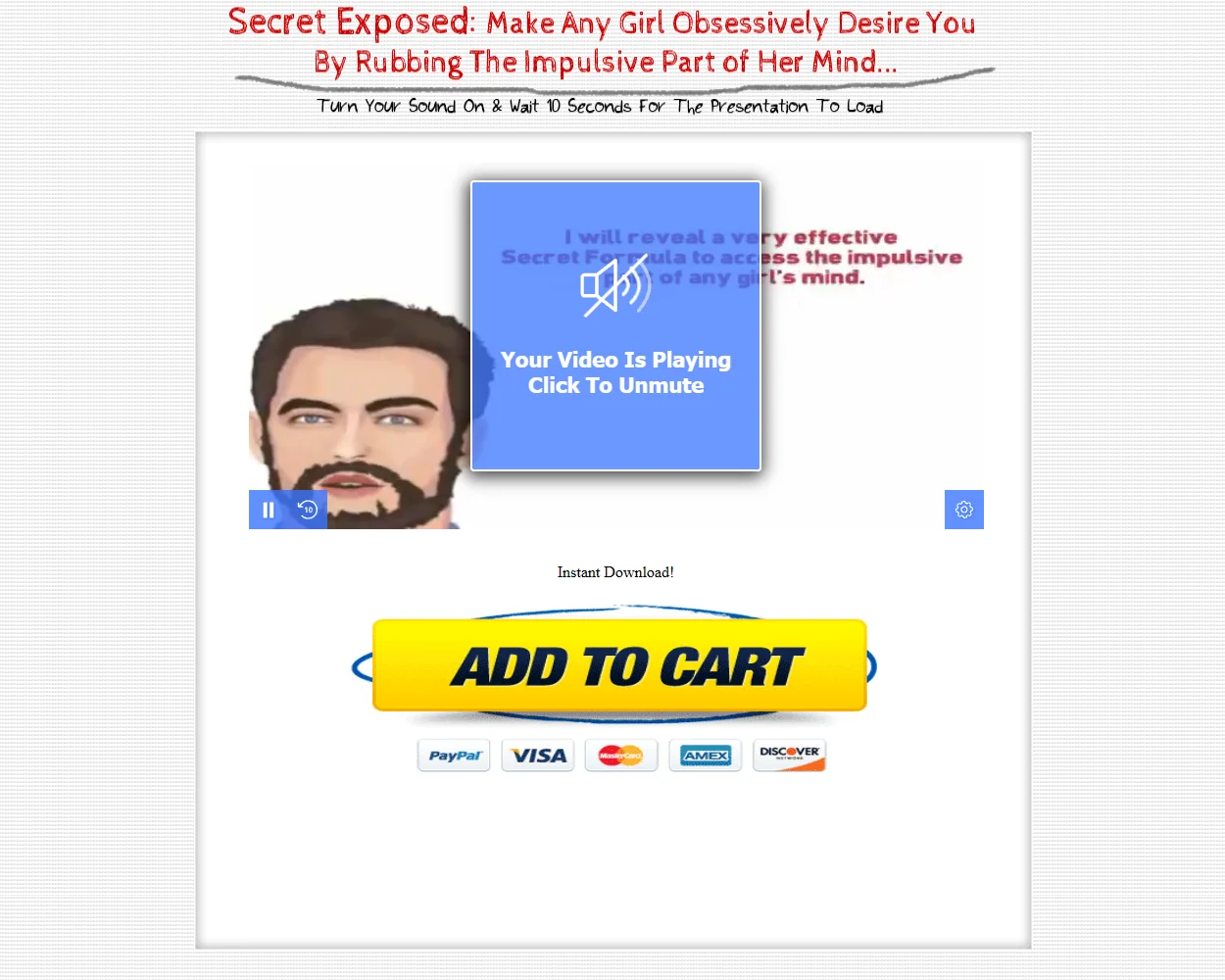 Make Her Desire You features