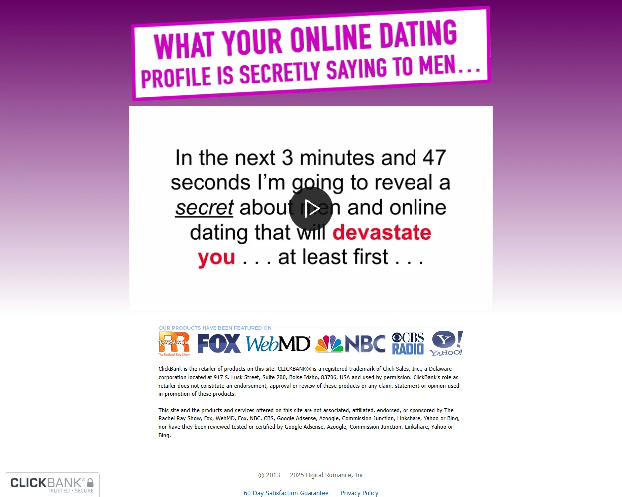 Online Allure features