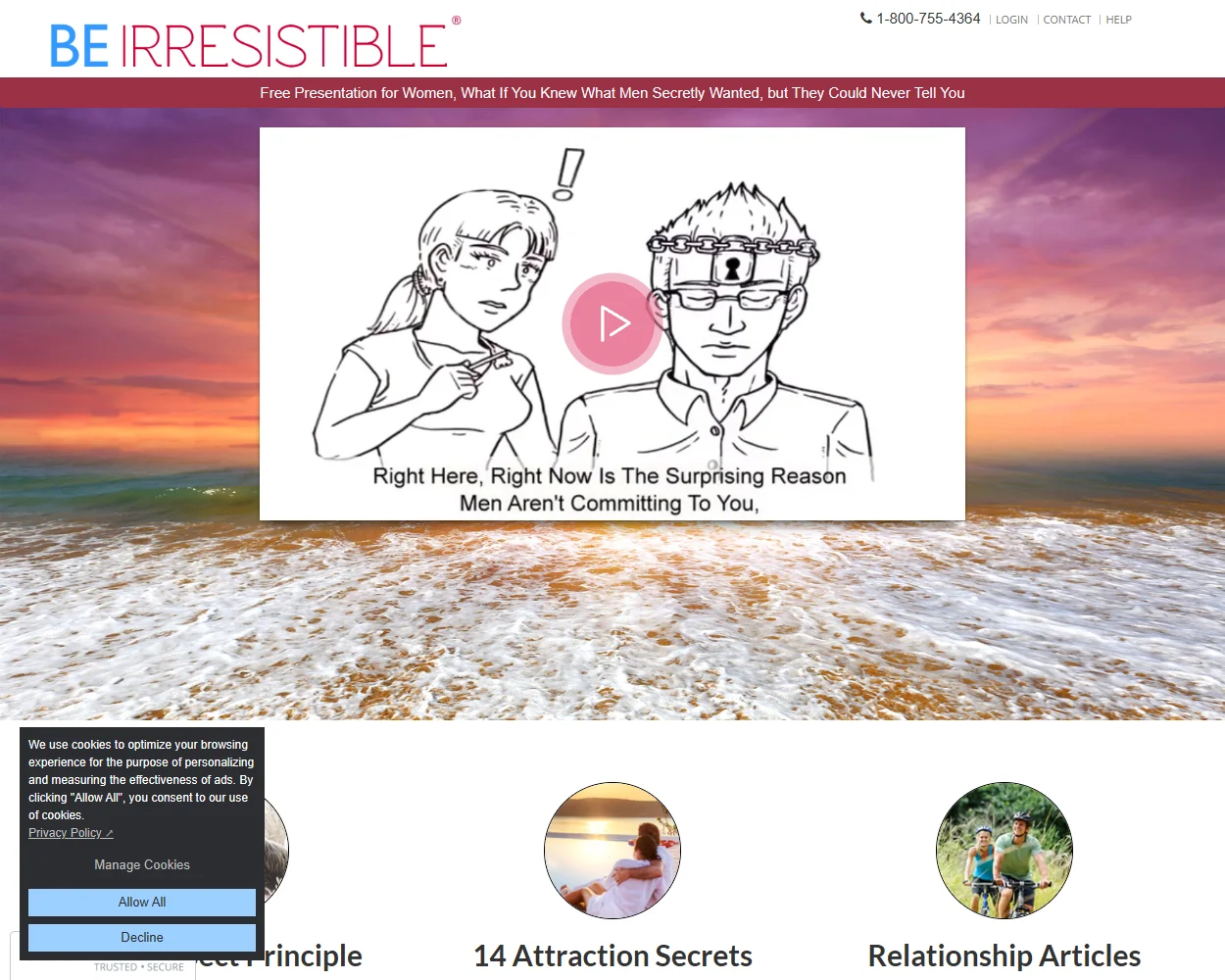 What Men Secretly Want features