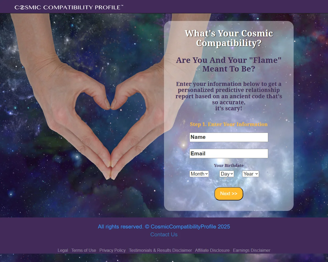 Cosmic Compatibility Profile features
