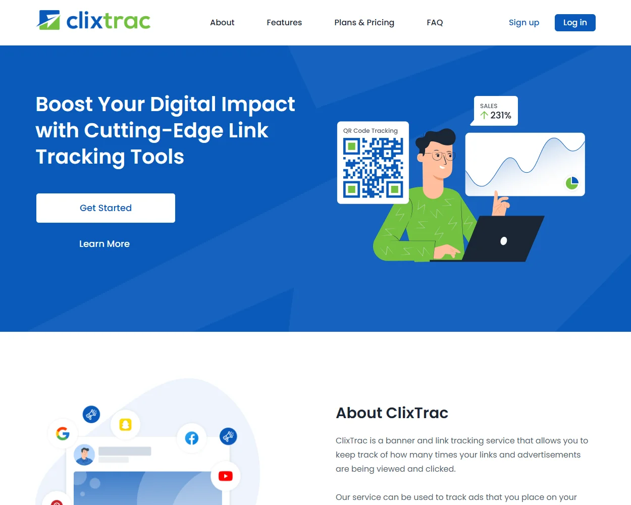 ClixTrac features