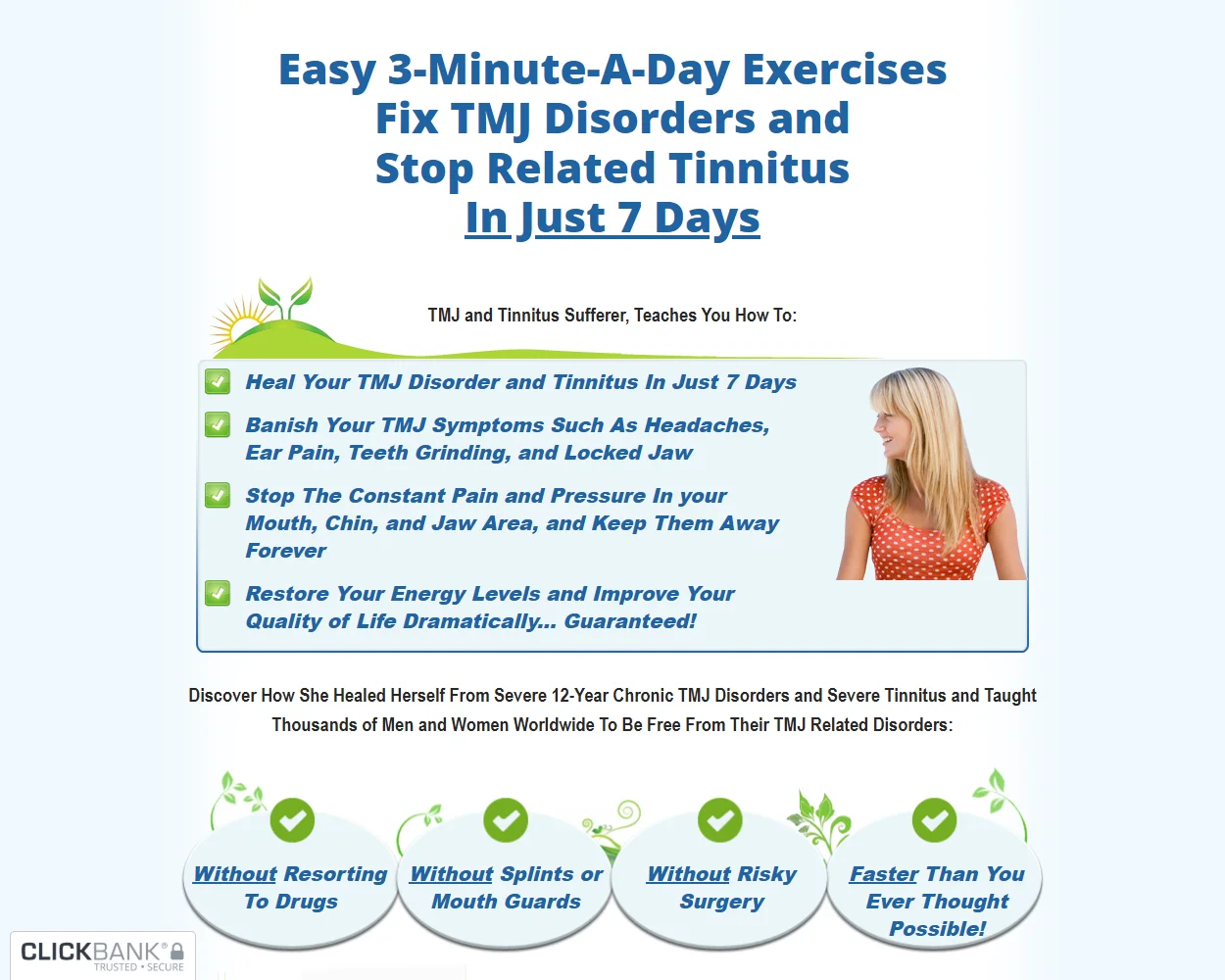 TMJ No More features