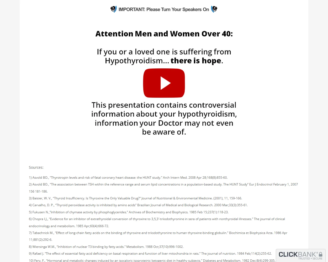 Hypothyroidism Revolution features