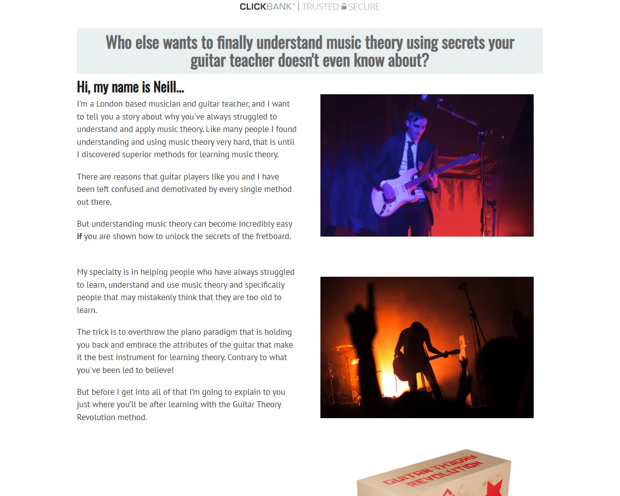 Guitar Theory Revolution features