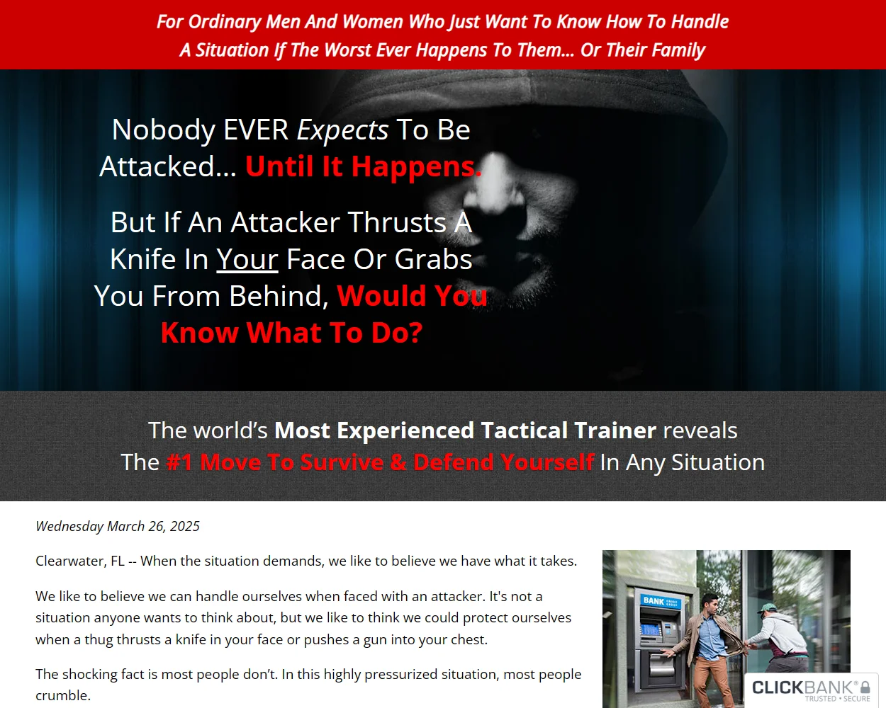 Real Life Defense features