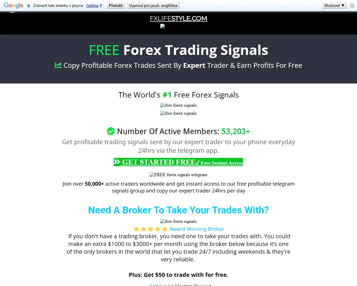 FxLifeStyle features