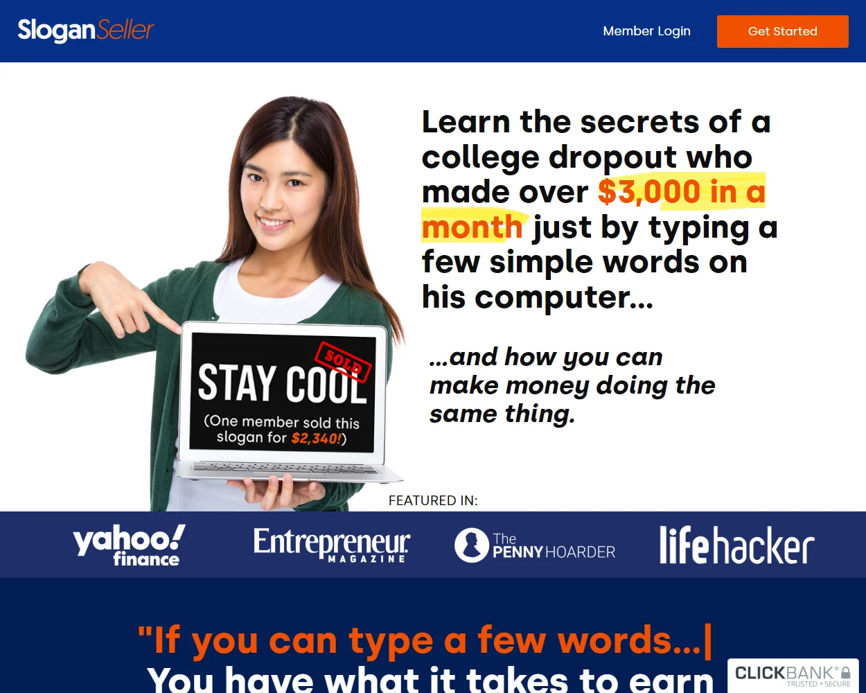 Slogan Seller features