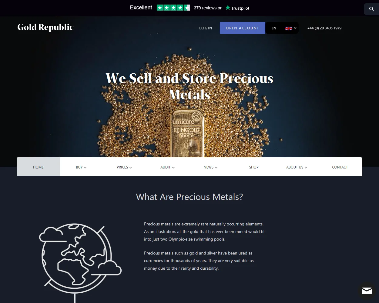 GoldRepublic features