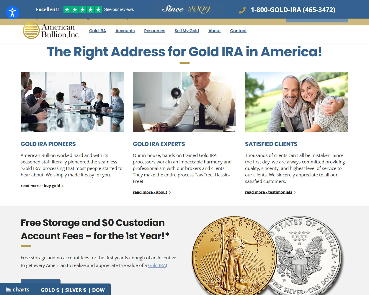 American Bullion features