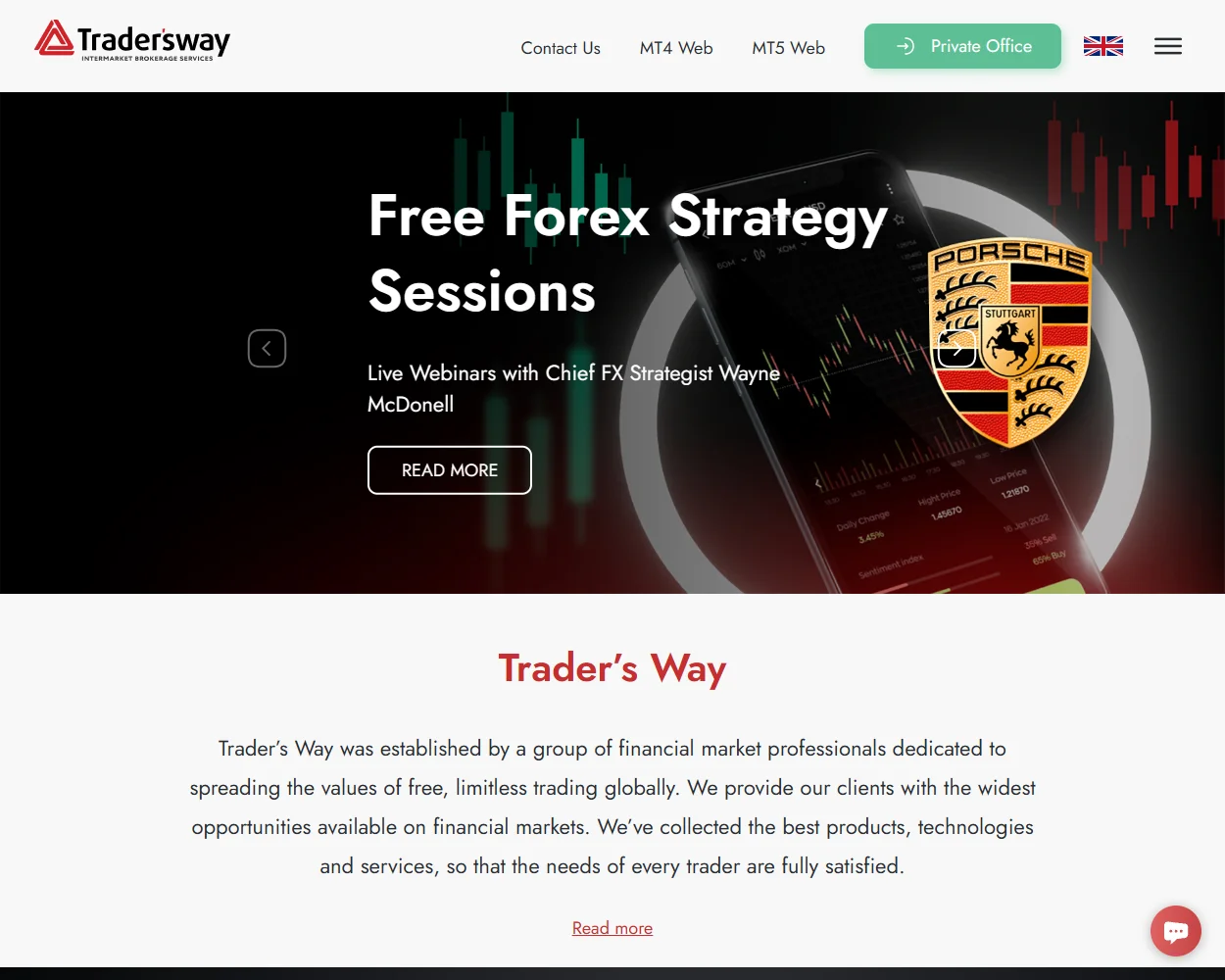 Traders Way features