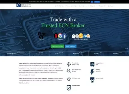 Key To Markets features