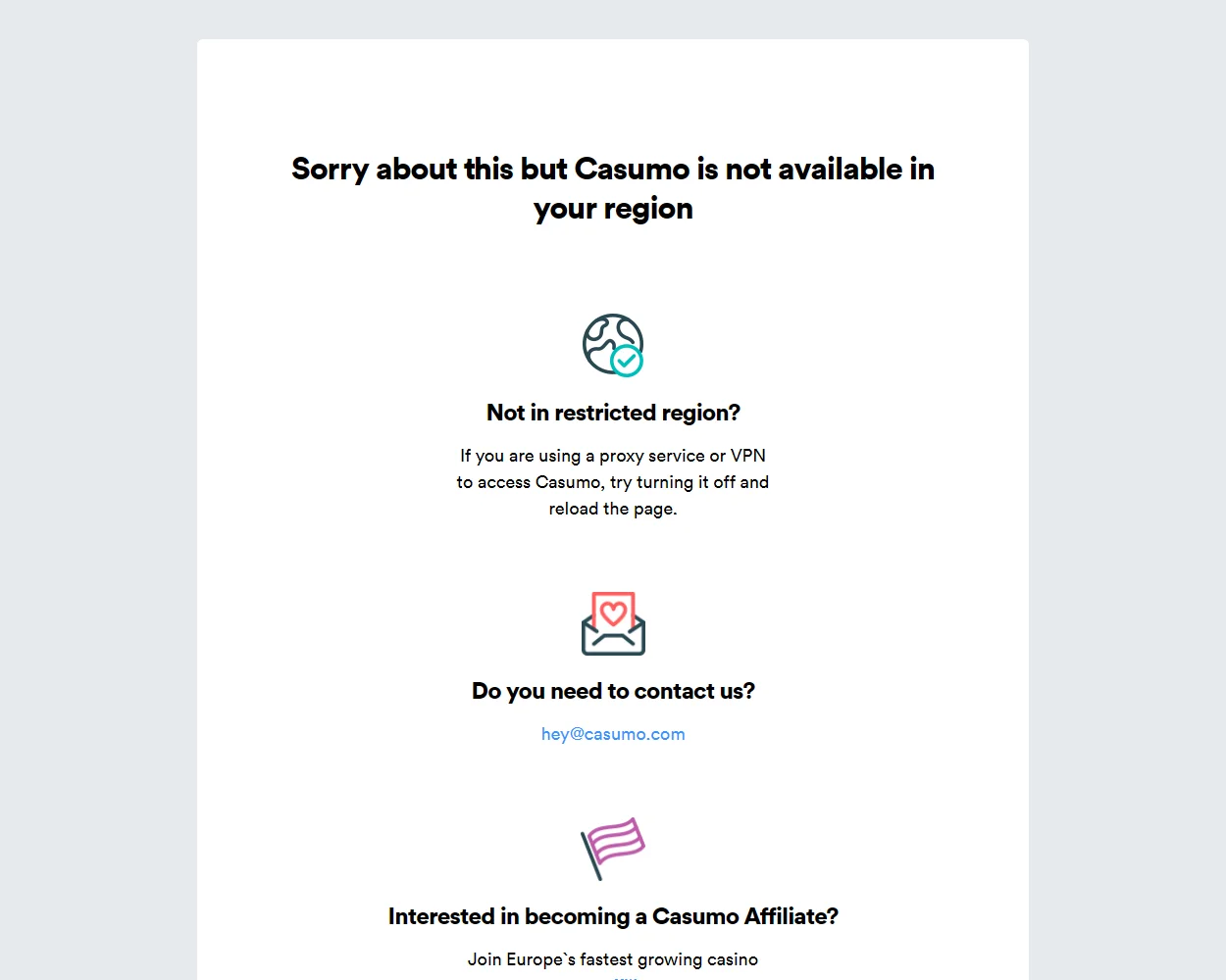 Casumo Casino features