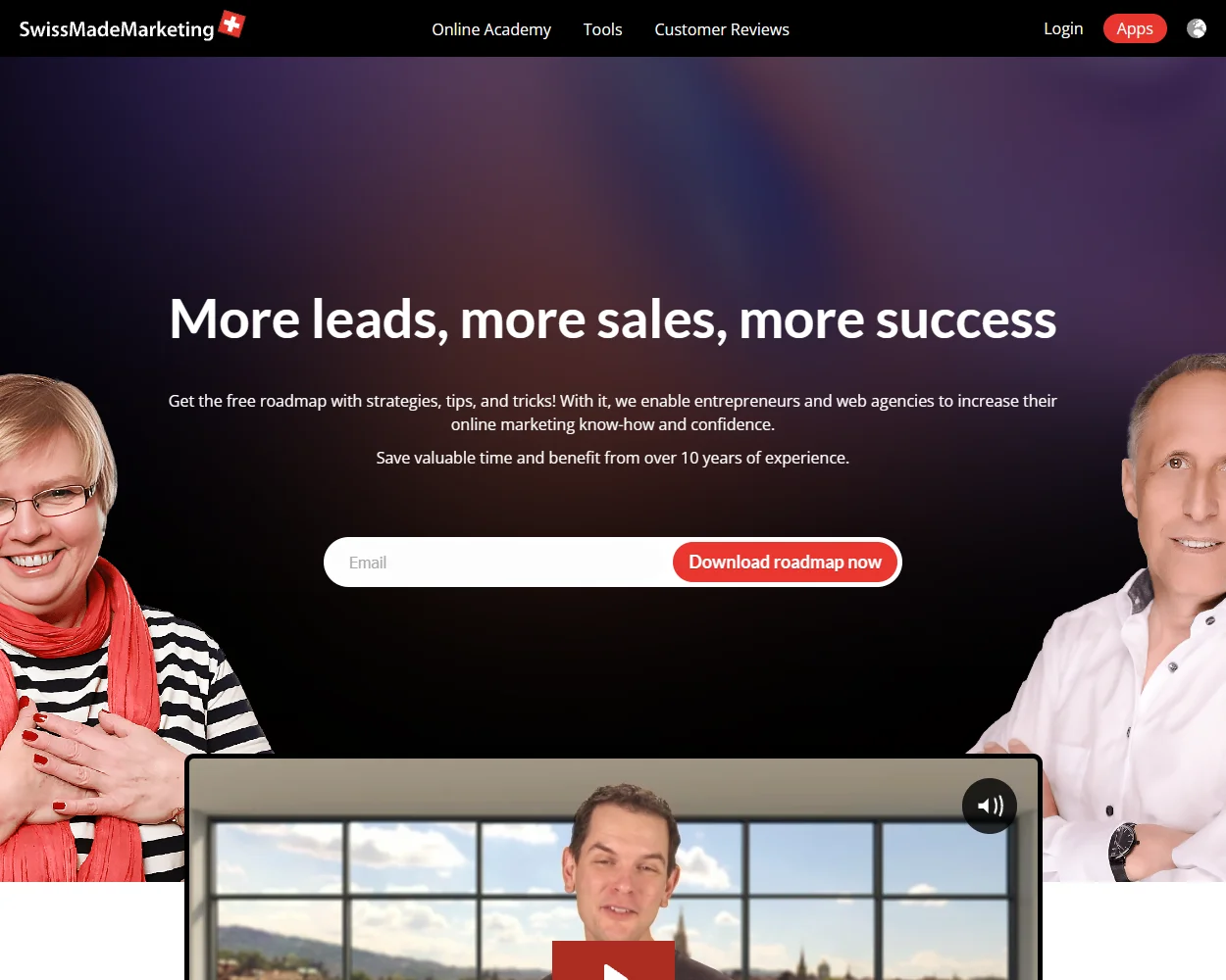 SwissMadeMarketing features