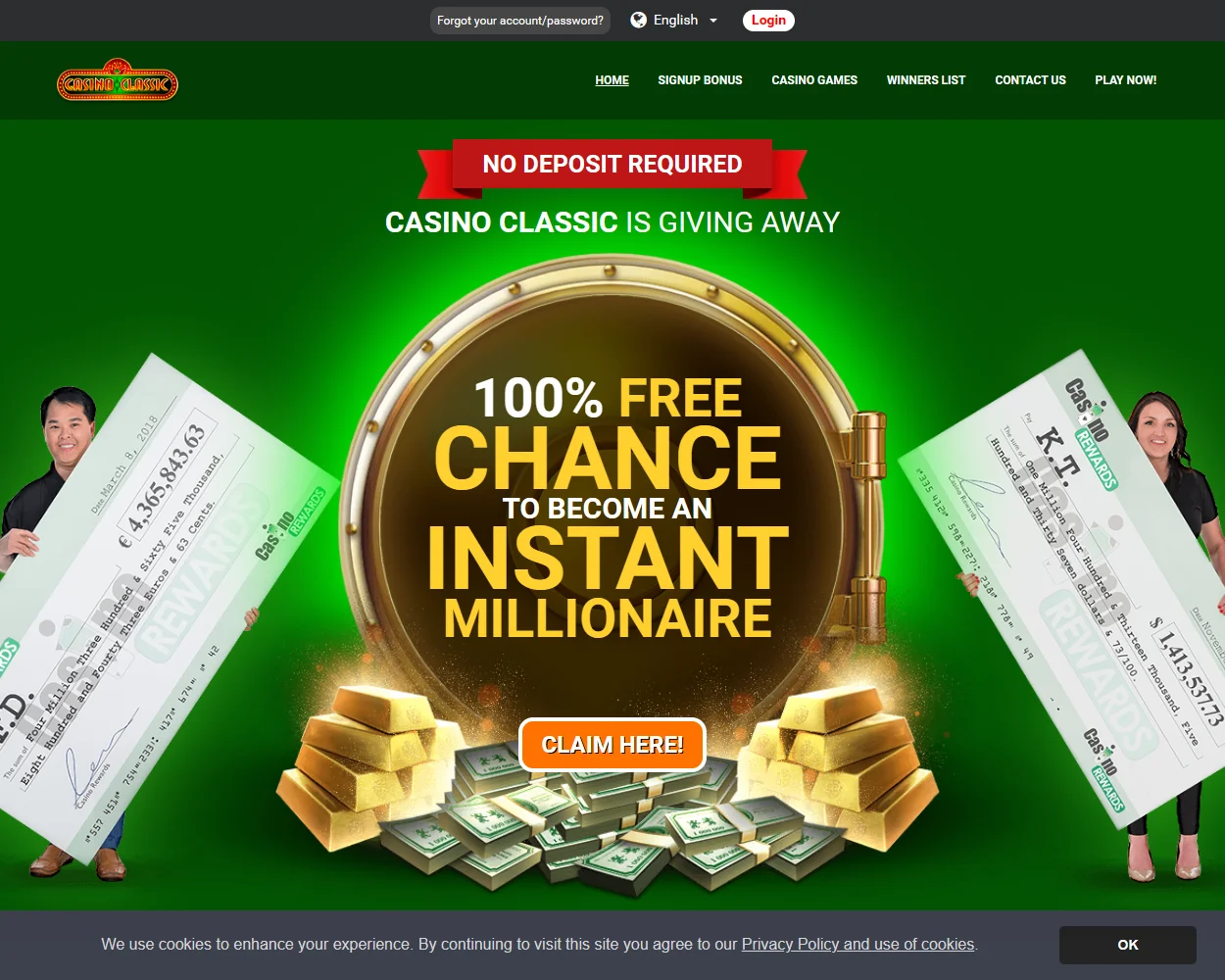 Casino Classic features