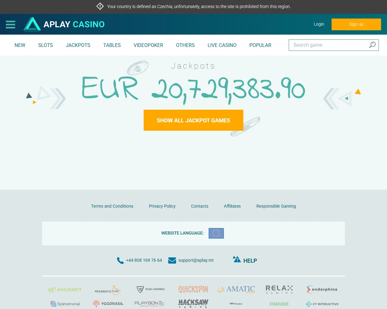 AzartPlay Casino features