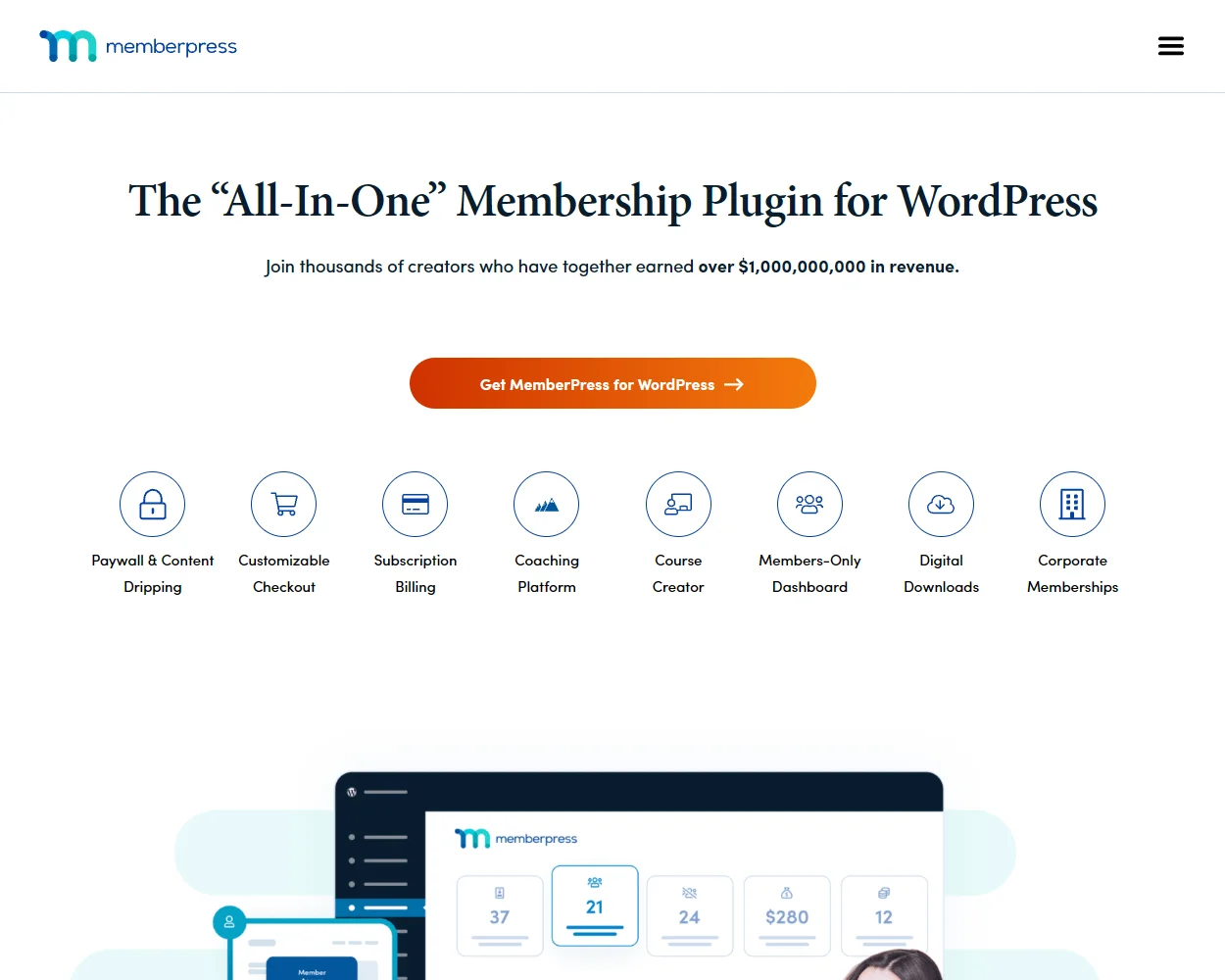 MemberPress features