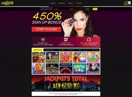 Club Player Casino features
