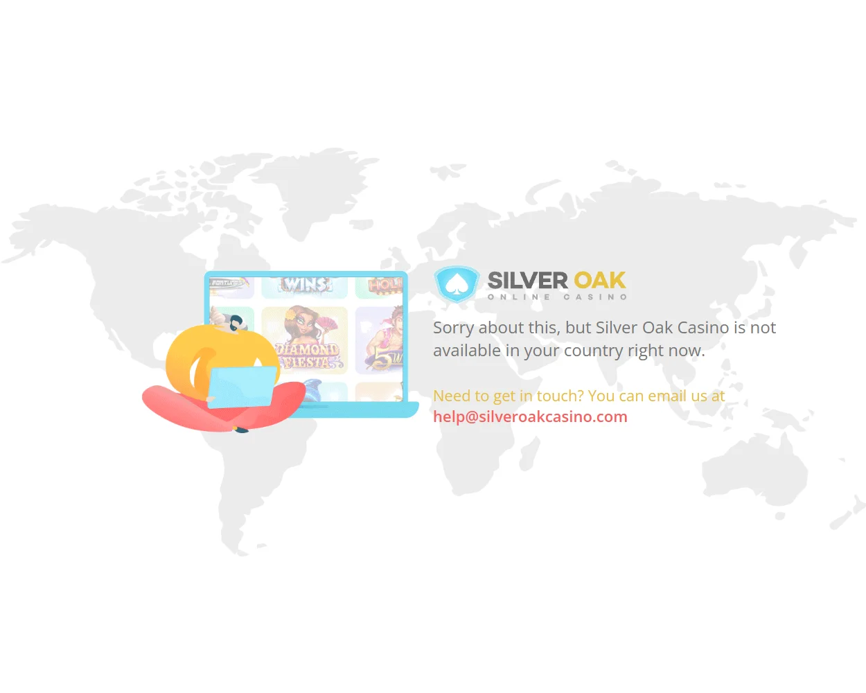 Silver Oak Casino features