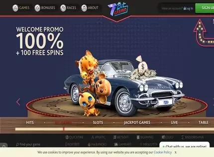 7BitCasino features