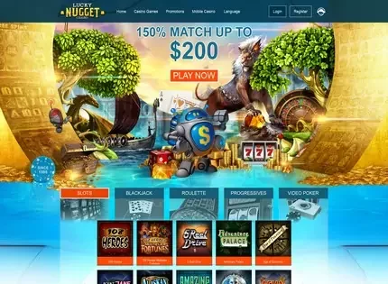 Lucky Nugget Casino features